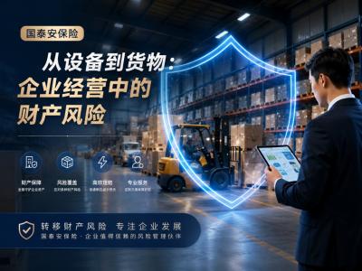 从设备到货物：企业经营中的财产风险，可能比想象中更多