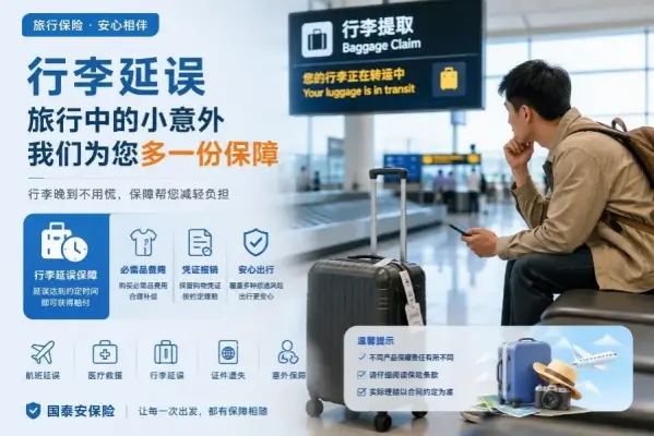 人到了，行李还没到：旅行险里有一种保障，专门管这种尴尬
