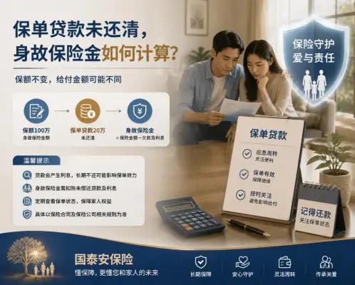 寿险保额100万，保单还借了20万没还，出险后家人还能拿100万吗？